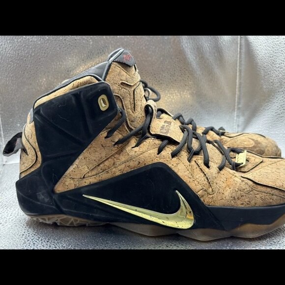 Size 10.5 - Nike Lebron‎ Xll 12 EXT King's Cork 768829-100 - Picture 2 of 10